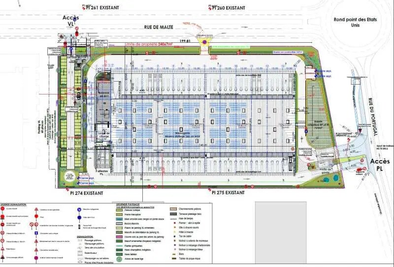 Flex dans department 69 à louer - Plan de site - Image 1 de 3