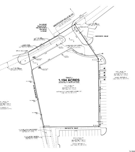 Westover Hills Blvd, San Antonio, TX à vendre - Plan cadastral - Image 3 de 3