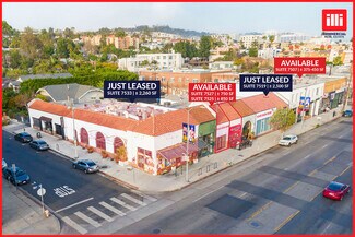 Plus de détails pour 7507-7533 W Sunset Blvd, Los Angeles, CA - Bureau, Commerce de détail à louer