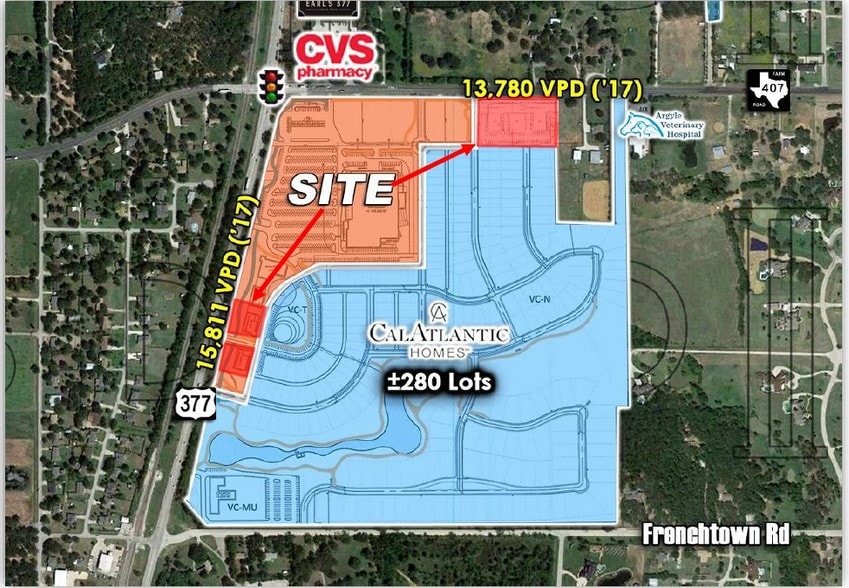 FM 407, Argyle, TX for lease - Building Photo - Image 1 of 2