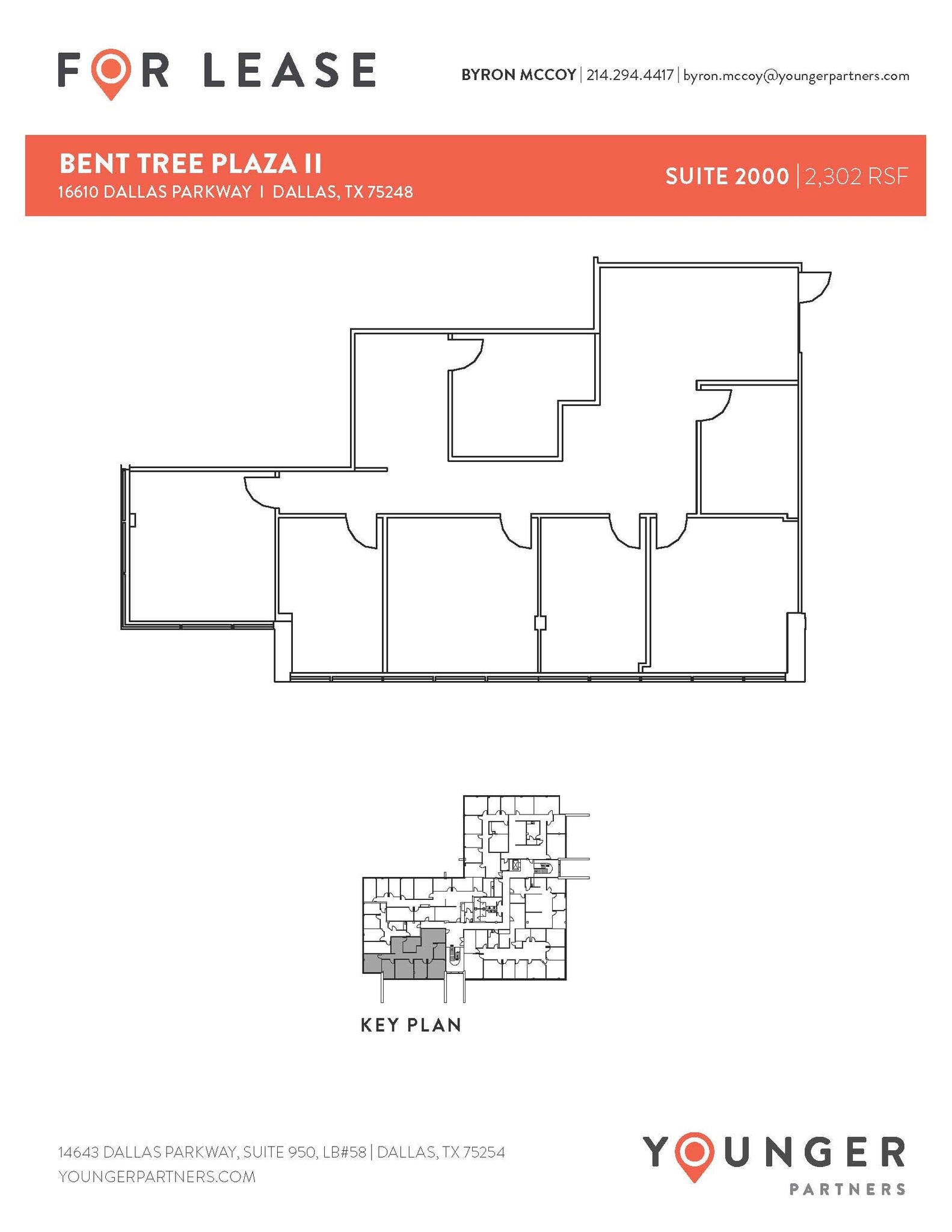 16610 N Dallas Pky, Dallas, TX for lease Floor Plan- Image 1 of 1