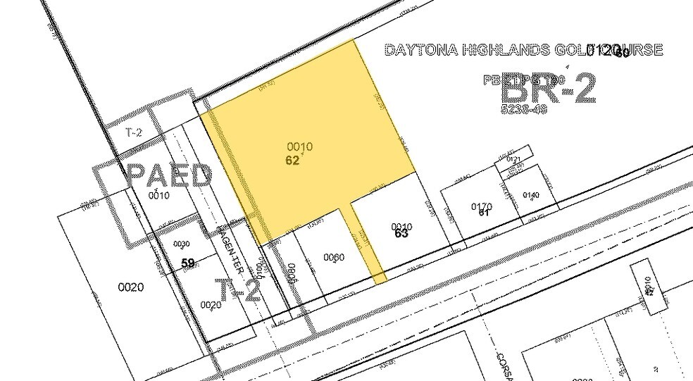1448-1490 W International Speedway Blvd, Daytona Beach, FL à vendre - Plan cadastral - Image 3 de 3