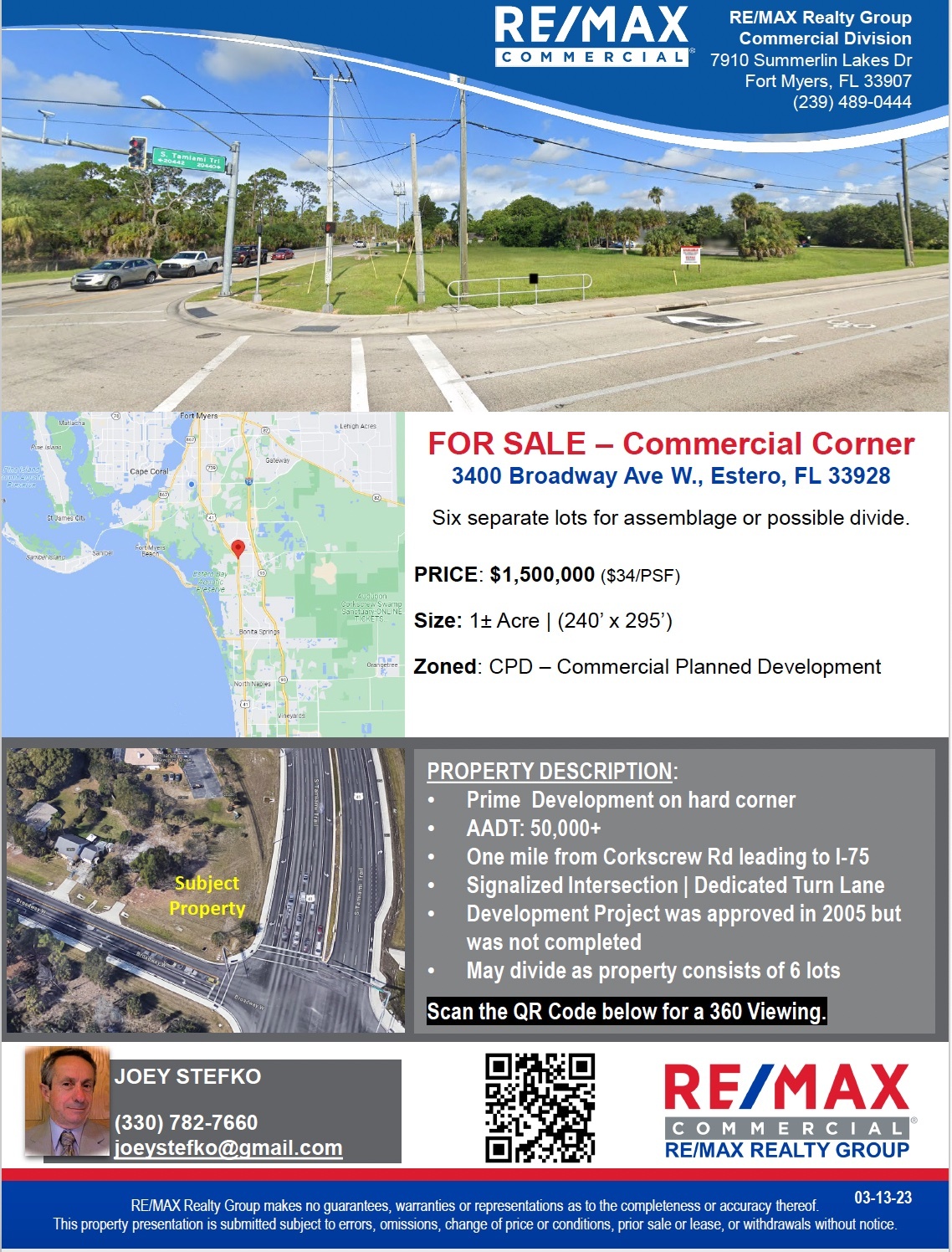 3400 Broadway, Estero, FL for sale Building Photo- Image 1 of 8