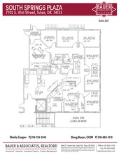 7702 E 91st St, Tulsa, OK for lease Floor Plan- Image 1 of 1