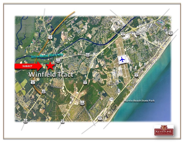 Land in Myrtle Beach, SC for sale - Aerial - Image 1 of 1