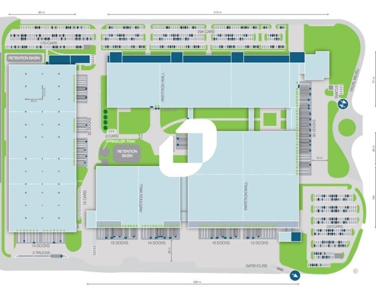 Industrial in Vaulx-Milieu for lease - Site Plan - Image 3 of 3