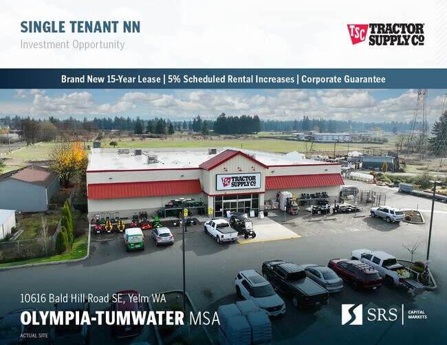 More details for 10616 Bald Hill Rd SE, Yelm, WA - Retail for Sale