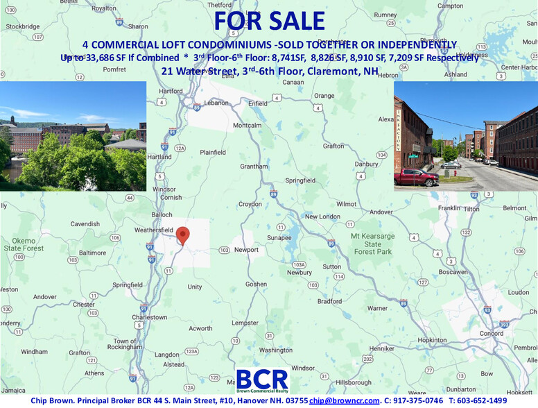 21 Water St, Claremont, NH for sale - Map - Image 3 of 5