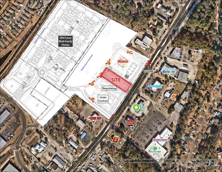 Hwy 17 & Lendire rd, Wilmington, NC for lease - Building Photo - Image 3 of 3