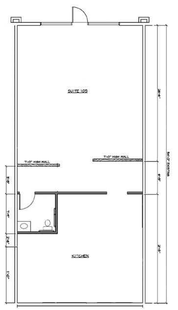 E Windmill Ln, Las Vegas, NV for lease Floor Plan- Image 1 of 1