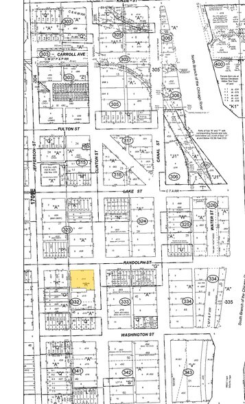 549 W Randolph St, Chicago, IL for lease - Plat Map - Image 2 of 13