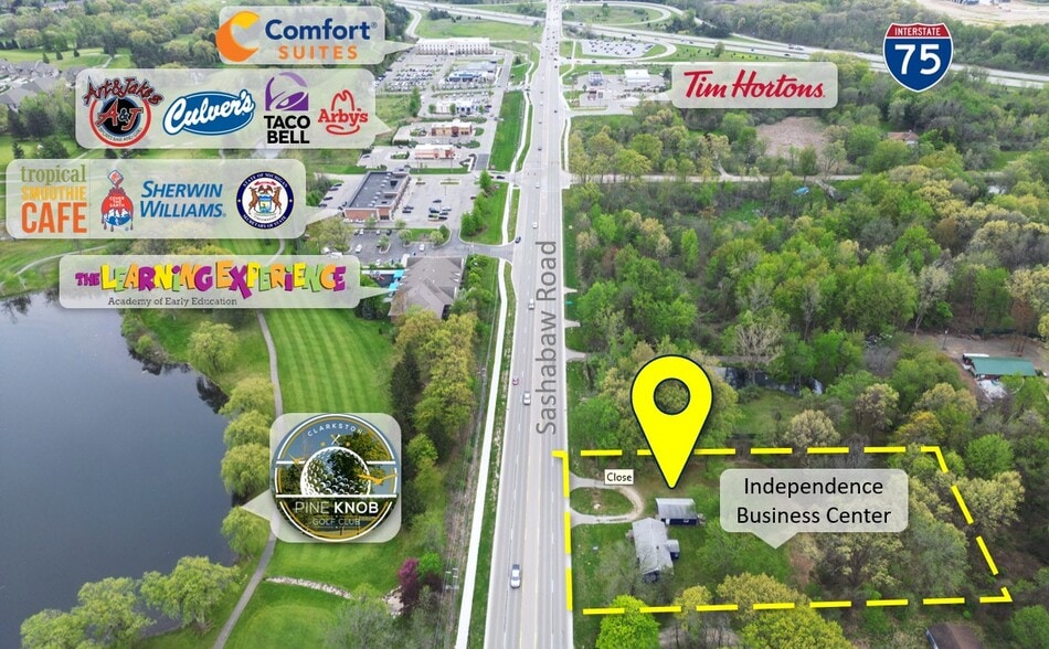 7165 Sashabaw Rd, Village of Clarkston, MI for sale - Building Photo - Image 3 of 17