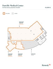 414 Park Ave, Danville, VA à louer Plan d’étage- Image 1 de 1