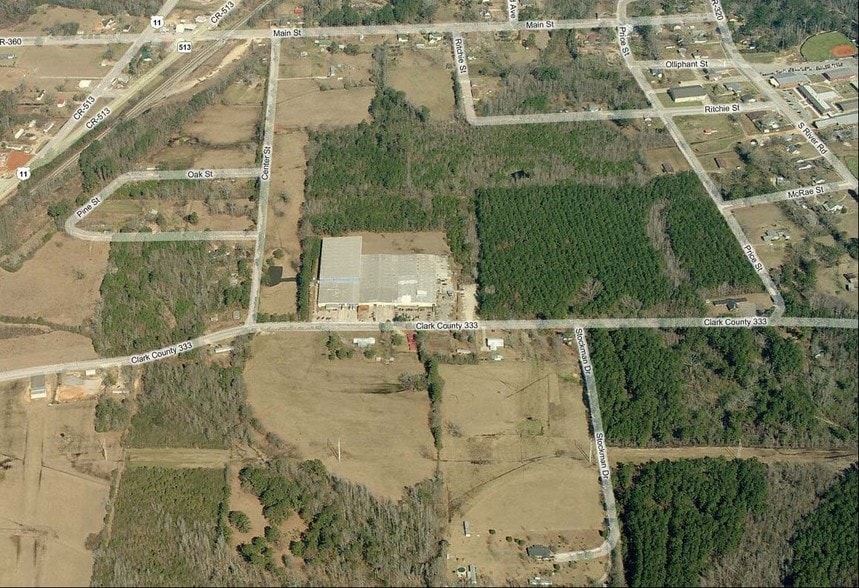 205 South St, Enterprise, MS à vendre - Aérien - Image 2 de 4