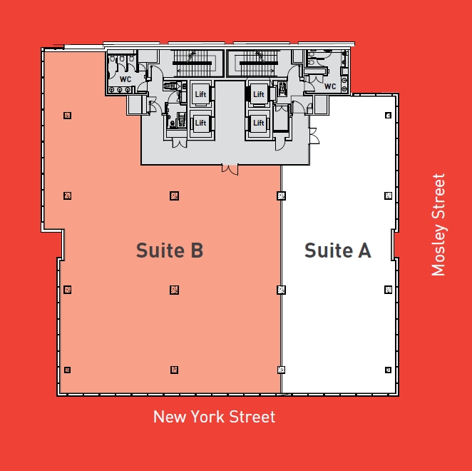 1 New York St, Manchester for lease Floor Plan- Image 1 of 1