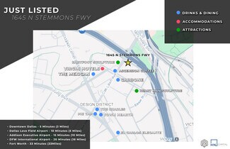 Plus de détails pour 1645 N Stemmons Fwy, Dallas, TX - Commerce de détail, Local d'activités à louer