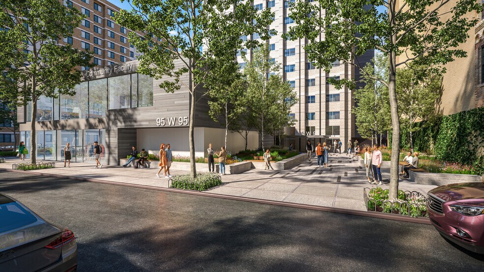 721 Columbus Ave, New York, NY à louer - Photo du bâtiment - Image 3 de 9