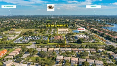 5900 N Hiatus Rd, Cooper City, FL - Aerial  map view - Image1