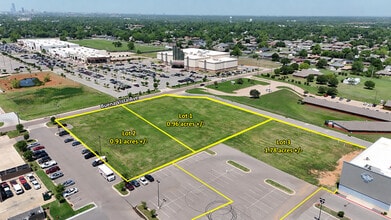 6025-6035 SE 15th St, Midwest City, OK - Aerial map view - Image1