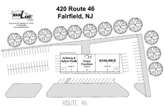 420 Rt 46 E, Fairfield, NJ à louer Plan d’étage- Image 2 de 2