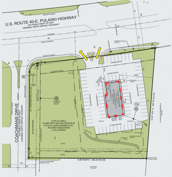 350 E Pulaski Hwy, Elkton, MD for sale - Site Plan - Image 2 of 2