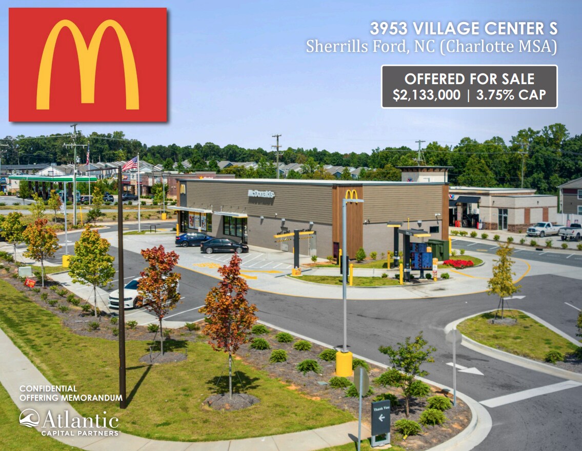 3961 Village Ctr S, Sherrills Ford, NC à vendre Photo du bâtiment- Image 1 de 5