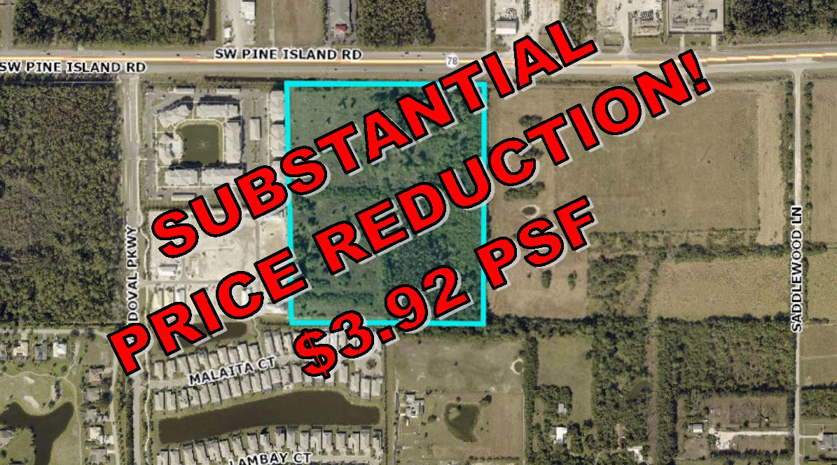 SW Pine Island Rd, Cape Coral, FL for sale Aerial- Image 1 of 1