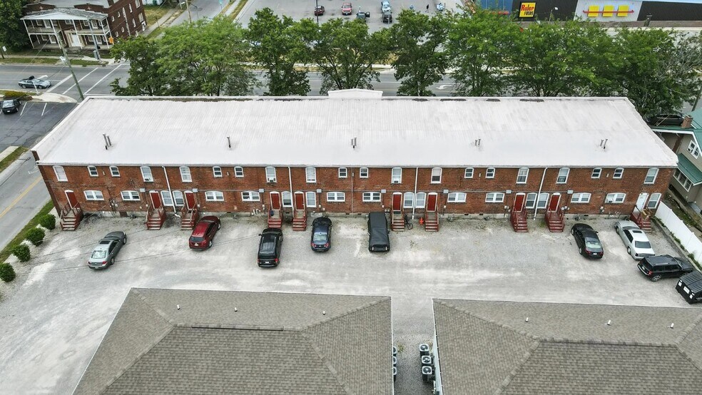 500-518 W Elm St, Lima, OH for sale - Aerial - Image 2 of 7