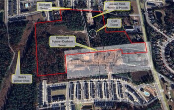 2908 Page Rd, Morrisville, NC - Aérien  Vue de la carte