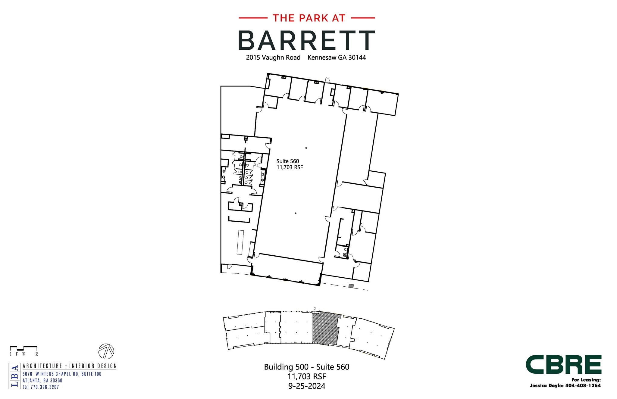 2015 Vaughn Rd, Kennesaw, GA for lease Floor Plan- Image 1 of 5