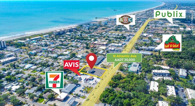 Plus de détails pour 6600 N Atlantic Ave, Cape Canaveral, FL - Commerce de détail à vendre