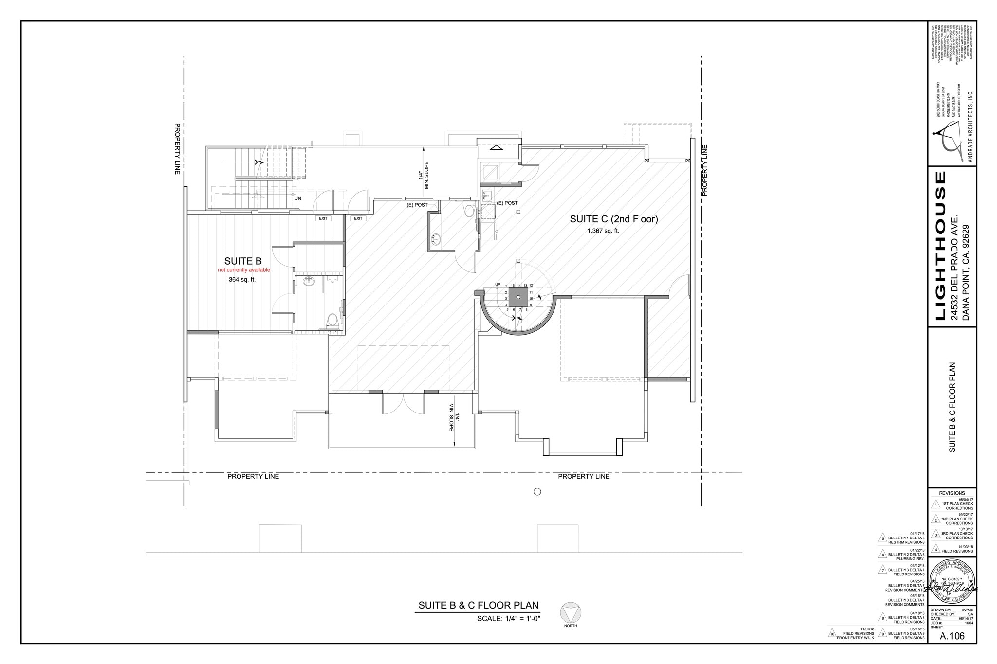 24532 Del Prado, Dana Point, CA à louer Plan de site- Image 1 de 2