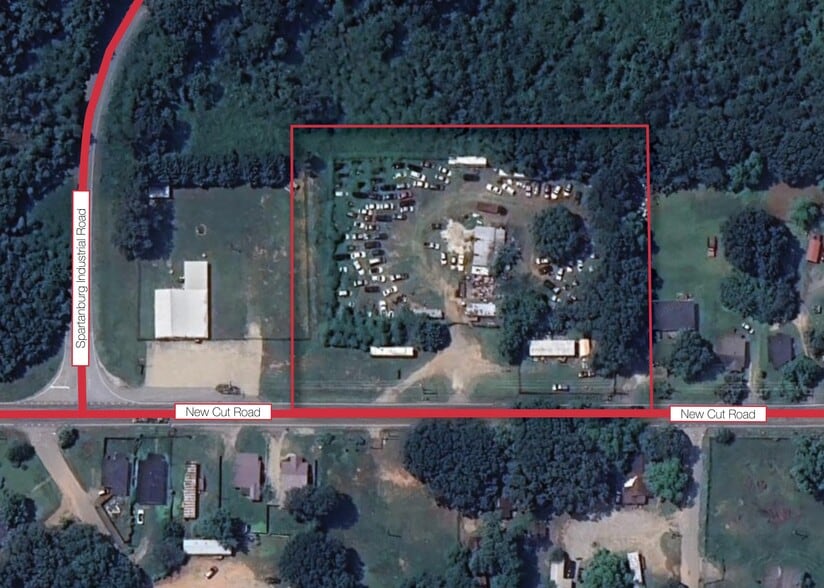 541 New Cut Rd, Spartanburg, SC à vendre - Photo principale - Image 1 de 2