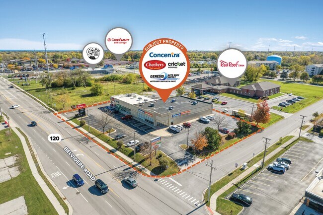 Plus de détails pour 3035-3043 Belvidere Rd, Waukegan, IL - Commerce de détail à vendre