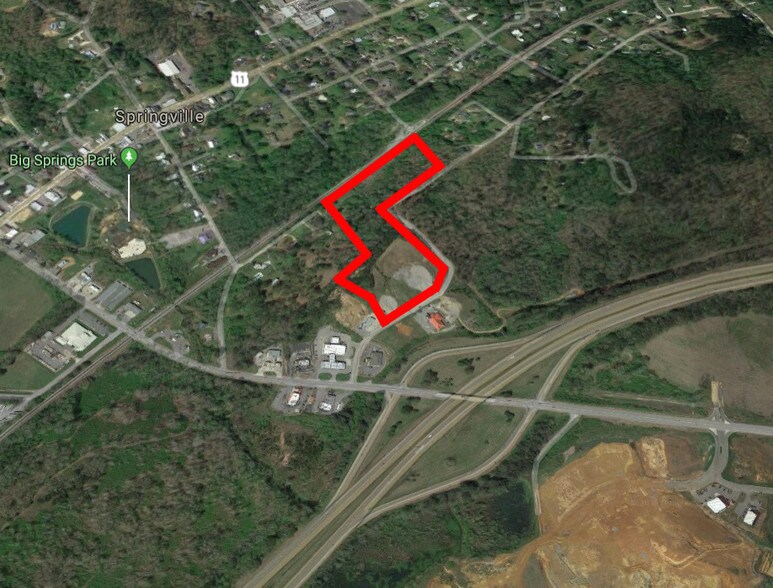 Purple Heart Blvd, Springville, AL à vendre - Aérien - Image 2 de 2