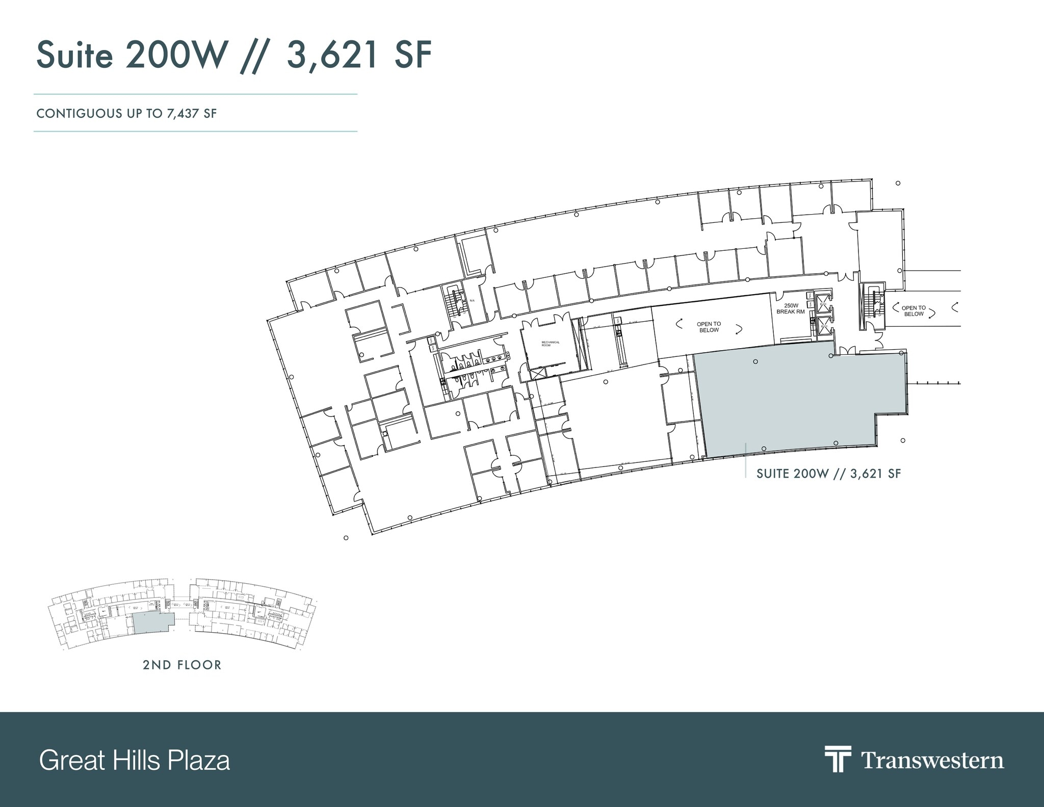 9600 Great Hills Trl, Austin, TX for lease Site Plan- Image 1 of 1