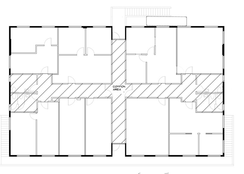7281-7291 Coronado Dr, San Jose, CA for lease - Typical Floor Plan - Image 3 of 4