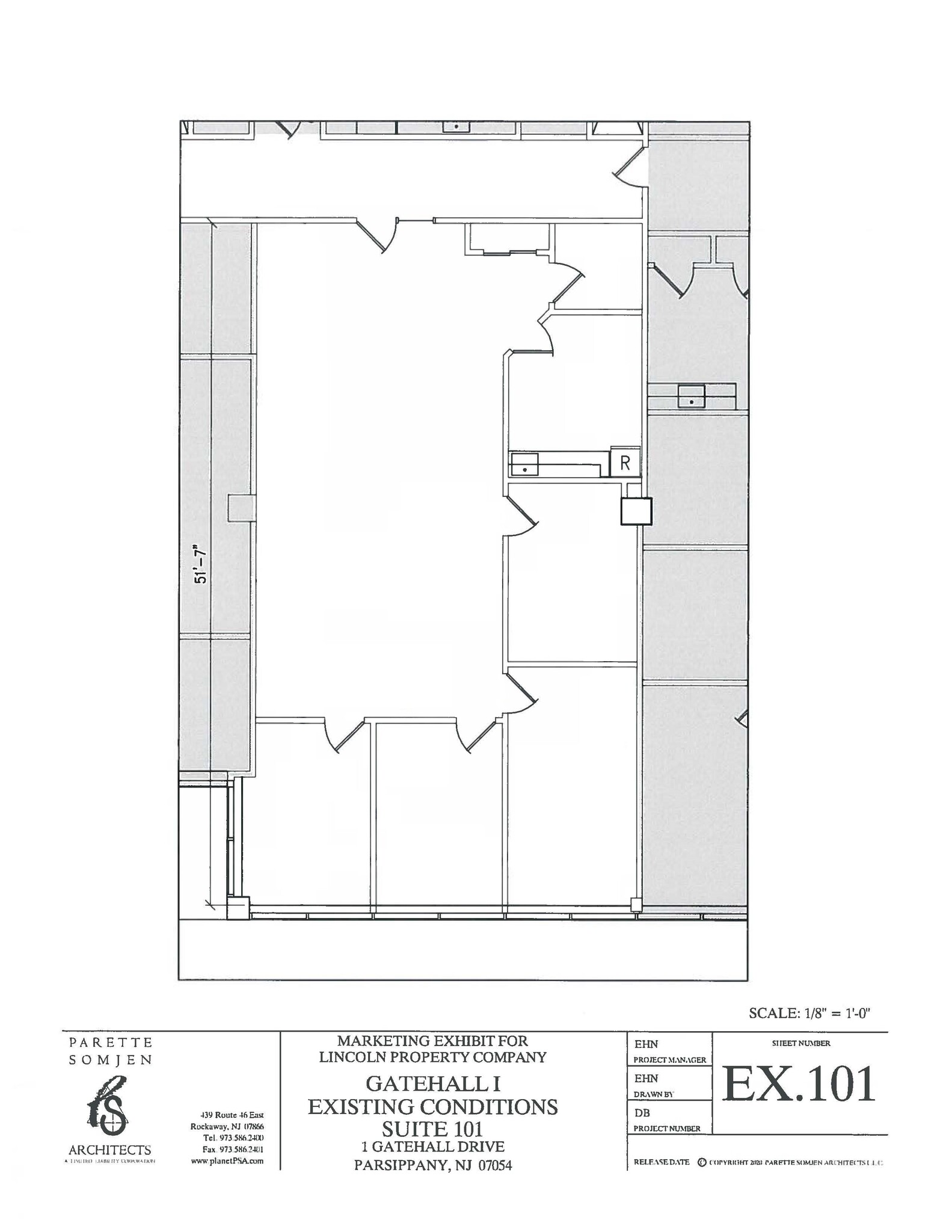 1 Gatehall Dr, Parsippany, NJ à louer Plan d’étage- Image 1 de 7