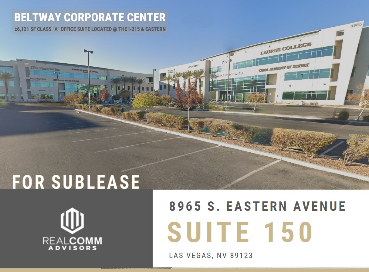 8965 S Eastern Ave, Las Vegas, NV for lease Primary Photo- Image 1 of 6