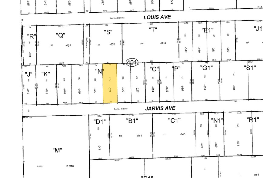 1510 Jarvis Ave, Elk Grove Village, IL à louer - Plan cadastral - Image 2 de 5