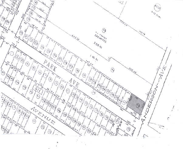 403 Anderson Ave, Fairview, NJ à vendre - Plan cadastral - Image 2 de 4