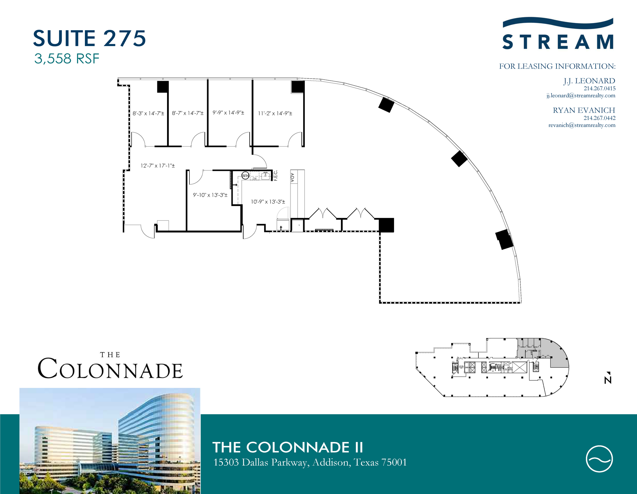 15301 N Dallas Pky, Addison, TX for lease Floor Plan- Image 1 of 1