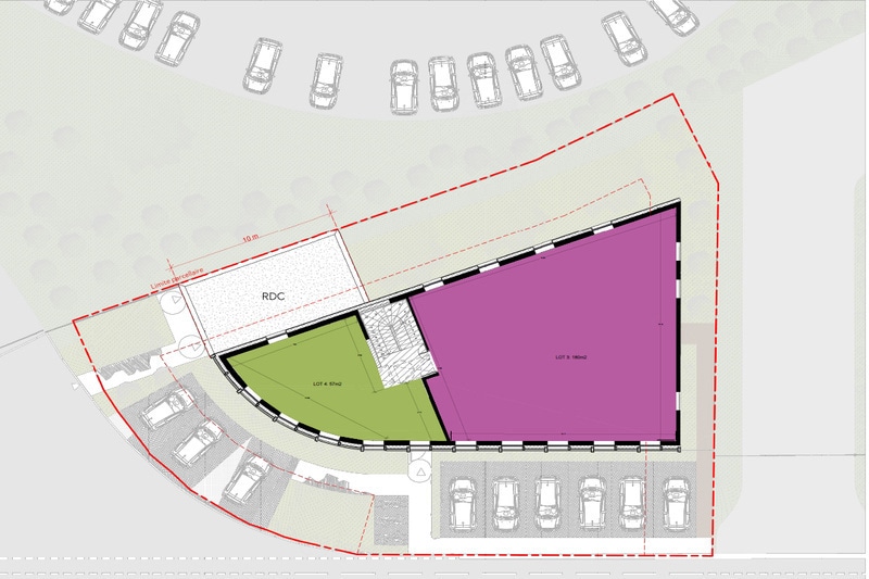 Office in Montpellier for sale - Site Plan - Image 3 of 3