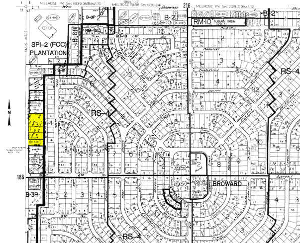 420-440 S State Road 7, Plantation, FL à vendre - Plan cadastral - Image 3 de 23