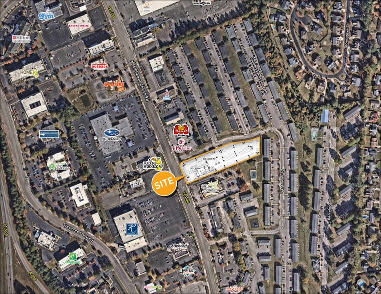 238 N McPherson Church Rd, Fayetteville, NC for lease - Aerial - Image 2 of 7