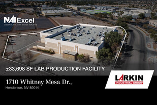 ±33,698 SF Lab Production Facility - Entrepôt