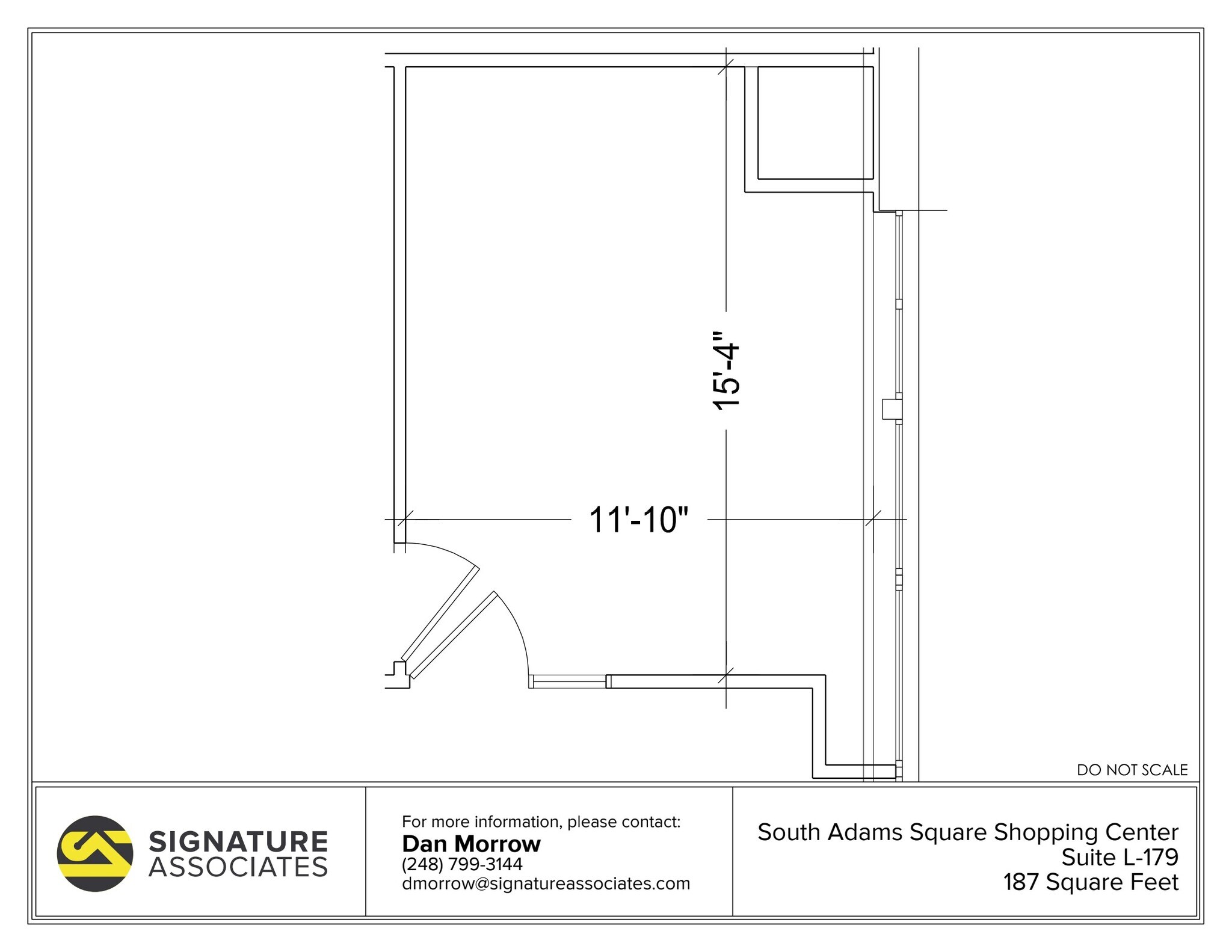 725 S Adams Rd, Birmingham, MI for lease Floor Plan- Image 1 of 1