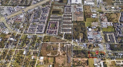 9337 Almeda Genoa, Houston, TX - Aérien Vue de la carte - Image1