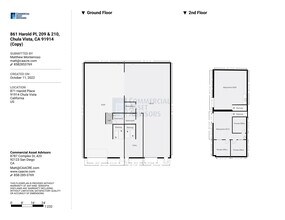861 Harold Pl, Chula Vista, CA for lease Floor Plan- Image 1 of 6