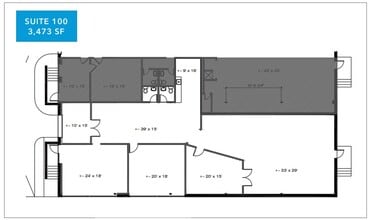 2939 Irving Blvd, Dallas, TX for lease Floor Plan- Image 1 of 1